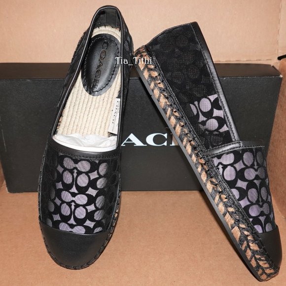 Coach Shoes - Coach Espadrille Flats 🎉Host Pick🎉